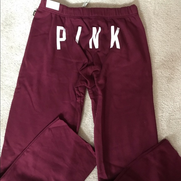 NIP VS PINK BOYFRIEND PANTS RUBY White SZ SM - Picture 2 of 9